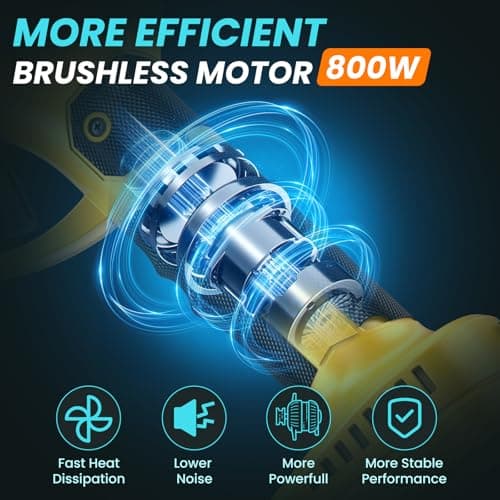Electric Pruning Shears Cordless Pruner Shears Brushless 2.0 Inch Cutting Diameter with 2 * 2Ah Battery Pruning Shears Garden Tool for Tree Trimming Branch Cutter