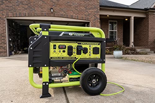 12000 Watt Gasoline Powered Portable Generator, Recoil/Electric Start, 12V-8.3A Charging Outlets, Home Back Up & RV Ready, 49 State Approved