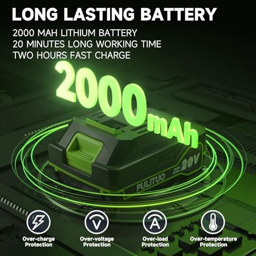 Mini Chainsaw Cordless, 6 Inch Electric Chainsaw Small Chainsaw Battery Powered, Yard Tools Garden Gifts for Men Dad Husband, Hand Saw for Branches Wood Cutting Pruning (Green)