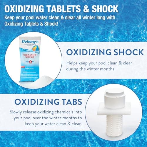 Doheny's Ultimate Pool Closing Kit | Winterizing Chemicals for Above & Inground Pools | Prevents Stains, Rust, Scale & Algae | Treats Up to 15,000 Gallons
