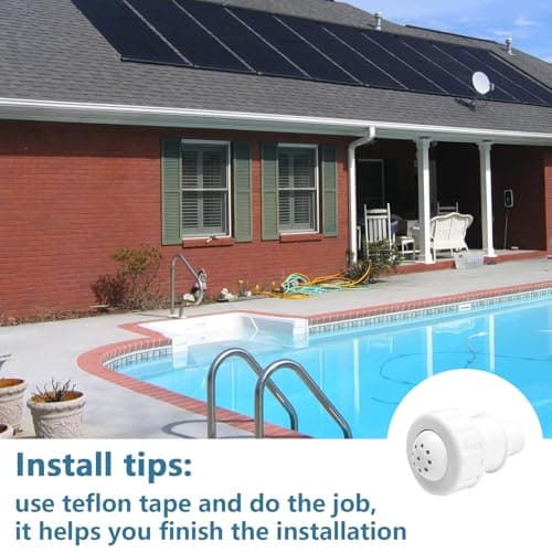 3/4" Vacuum Relief Valve Fixes Pool Solar System Pool Heating System Water Leakeage Compatible with Heliocol Sunstar SwimJoy SwimLux Solar Panels Heater