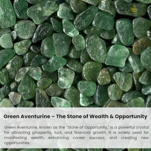 Triple Money Pyramid Energy Generator – Promotes Wealth & Prosperity with Green Aventurine, Red Garnet & Citrine – Attract Money & Success with Lucky Orgone Crystals