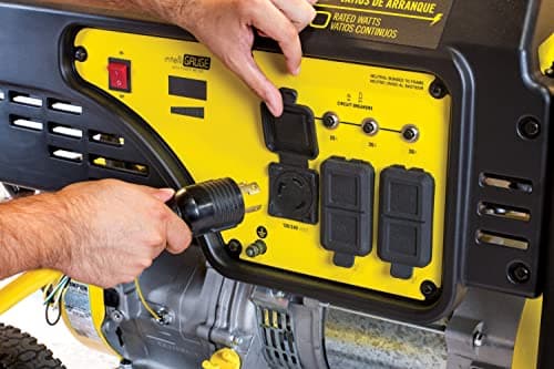 Champion Power Equipment 25-Foot 30-Amp 125-Volt Fan-Style Generator Extension Cord (L5-30P to three 5-15R)