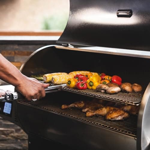 recteq Pellet Smoker Grill Flagship 1100, Wood Pellet Grill Smoker, Outdoor Grills & Smokers, Wi-Fi enabled, 1100 Sq. In. Cooking Area, 40 lbs Hopper