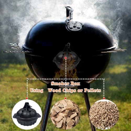 Small Cast Iron Smoker Roaster for Grill & Cast Iron Fish, Sea Turtle, Seahorse, Starfish, Combination Natural Iron Grill-Smokers Garlic Roaster, Enhance The Flavor of Butter Garlic Sauce, Soup