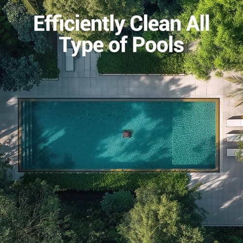 Pivot Cordless Robotic Cleaner,Wall Climbing,Extended Battery Life,Self-Parking,Automatic Pool Vacuum for Inground Pools up to 1,100 Sq.ft,Gray