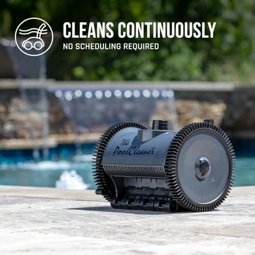 Hayward W3PVS20GST Poolvergnuegen Suction Pool Cleaner for In-Ground Pools up to 16 x 32 ft. (Automatic Pool Vaccum), Gray