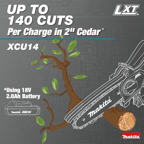 Makita XCU14Z 18V LXT® Lithium-Ion Brushless Cordless 6" Pruning Saw, Tool Only
