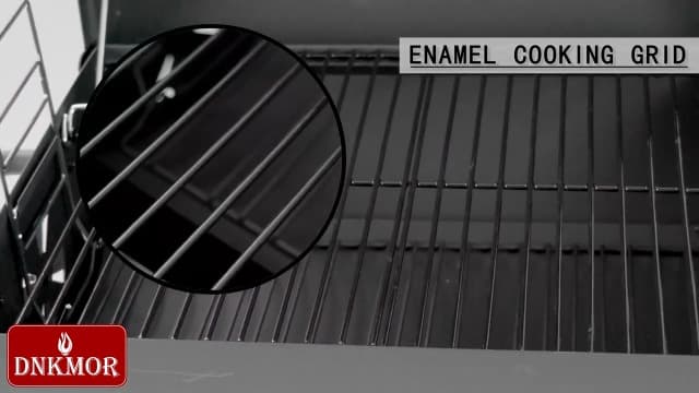 Charcoal Grill Outdoor BBQ Grill, Barrel Charcoal Grills with Side Table, with Nearly 500 Sq.In. Cooking Grid Area, Outdoor Backyard Camping Picnics, Patio and Parties, Black