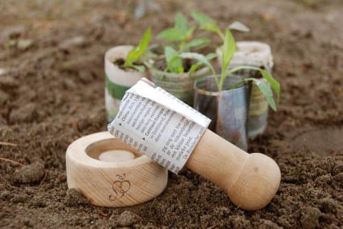 Esschert Design USA W4008 Secrets du Potager Paper Pot Maker