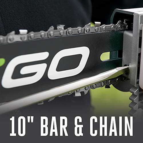 EGO Power+ MPS1001 10-inch Pole Saw & Power Head with 2.5Ah Battery & Charger Included