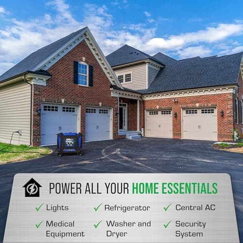 DuroMax XP16000iHT 16,000-Watt Tri Fuel Portable Digital Inverter Generator - Gas, Propane & Natural Gas, Remote Electric Start, Whole Home Power Backup, Transfer Switch Ready, RV & Emergency Ready