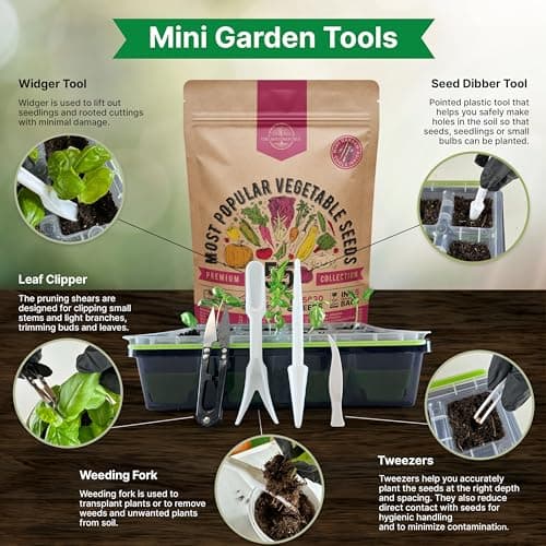 55 Vegetable Seeds Variety Pack - 35,600+ Non-GMO Heirloom Seeds for Planting Vegetables and Fruits in Individual Seed Packets, Home Survival Garden Seeds for Hydroponic, Indoor and Outdoors Gardening