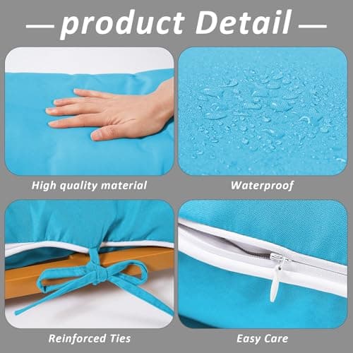 36 inch Hammock Pillow for Net Company,Extra Large Outdoor Hammock Pillow with Ties