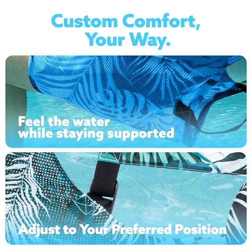 SLOOSH Inflatable Pool Floats Adult,2 Packs Floating Lounge Chairs,Blow up Pool Noodles for Adult Heavy Duty,Floating Chair for Party Summer Water Beach Lake Fun