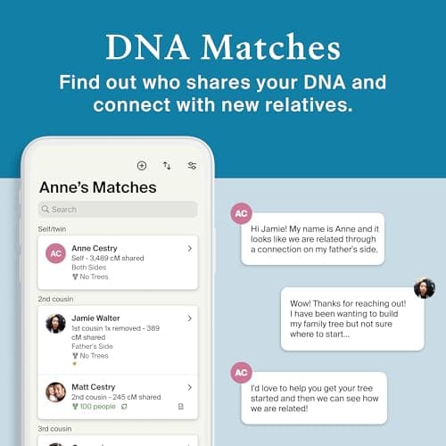 AncestryDNA + Traits Genetic Test Kit: Personalized Genetic Traits, DNA Ethnicity Test, Origins & Ethnicities, Complete DNA Test, Ancestry Reports