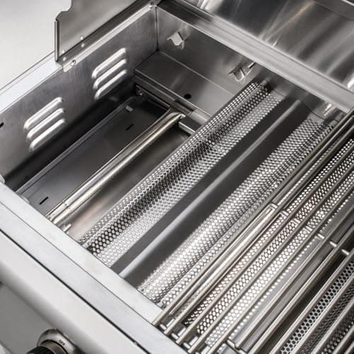 Blaze Grills LBM | 32-inch Outdoor Built-in Grill | 4-Burner Propane Drop in Grill | Commercial Grade Grilling Experience| Stainless Steel Outdoor BBQ | BLZ-4LBM-LP