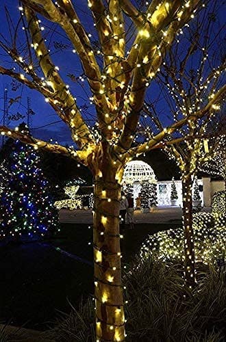 33ft 100-LED Outdoor Waterproof Warm White String Lights - Works with Low Voltage Landscape Lighting Systems (12V) (Product is not Compatible with Standard Household Electricity @120V)