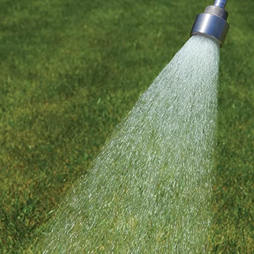 18-inch Soft Rain Watering Wand with Shut Off Valve, Lightweight and Durable Metal Gentle Watering Wand Perfect for Hanging Baskets, Planters, Garden, Shrubs and Seedbed