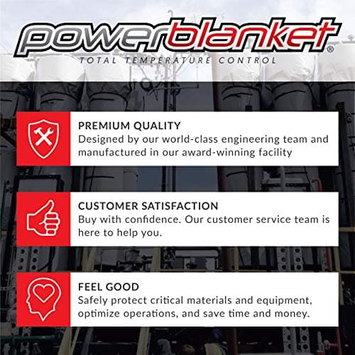 Powerblanket PBL20 Gas Cylinder Heater (Propane), Fits 20 lb, 30 & 40lb Gas Tanks