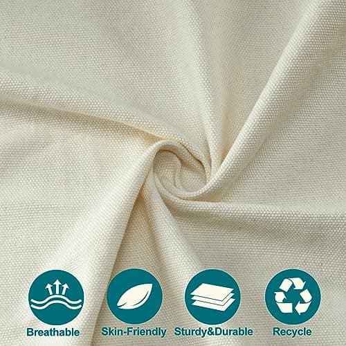 JoyView Boho Macrame Double Hammock with Hanging Ropes & Elegant Tassels 86.6x59 Portable Cotton Hammock for Patio Backyard Porch 450LBS Weight Capacity Perfect for Outdoor/Indoor - Beige Color