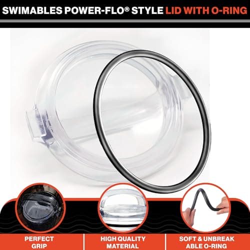 Swimables Pump Lid and Lid Oring Compatible with Hayward Powerflo SPX1500D2A | Pro Grade Pump Lid Made to Work with Hayward Pump Parts | Excellent Hayward Pump Lid Replacement | Oring Included