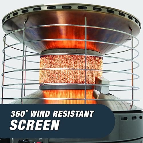 Mr. Heater 30,000 BTU Propane Low Profile Radiant Patio Heater