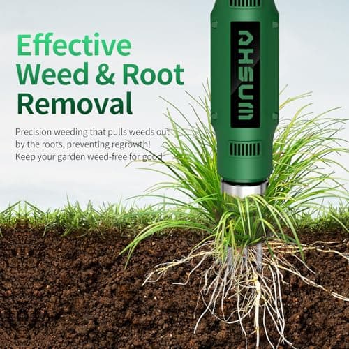 Electric Weed Puller - Efficient Stand Up Weed Puller Tool, Versatile Gardening Tools, Essential GardenTools for Homesteading Essentials, Perfect Garden Gifts Weeding Tool Made
