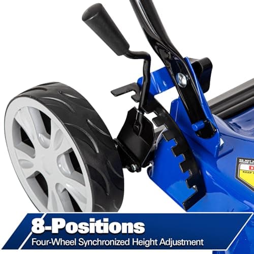BILT HARD Gas Lawn Mower 20 inch, 144cc 4-Cycle OHV Engine Lawnmower, 8 Adjustable Cutting Heights Push Mowers for Lawn, Yard and Garden