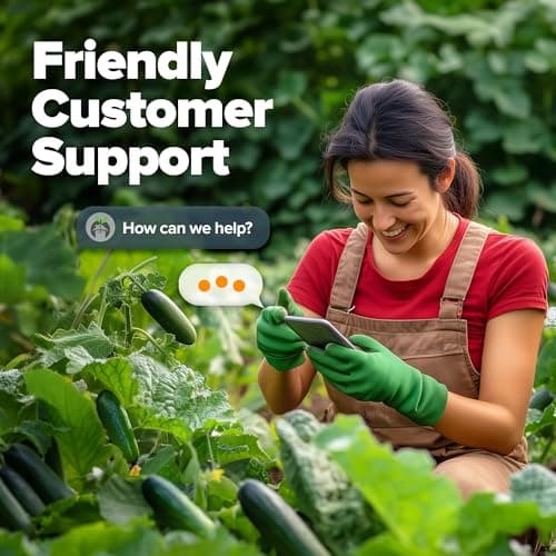 HOME GROWN Persian Cucumber Seeds – 50+ Heirloom Non-GMO, High-Yielding Beit Alpha Variety | Fast Growing, Sweet Tender Skin, Home Vegetable Garden Seeds (Cucumis sativus)