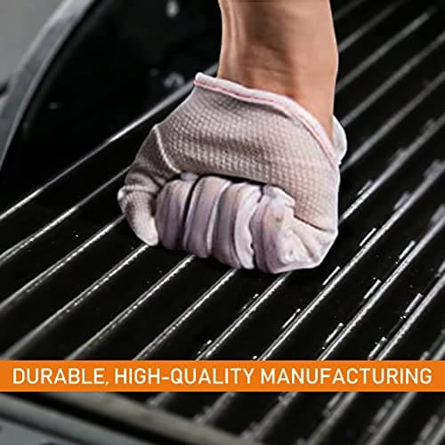 Hisencn Grill Grates for Charbroil Performance Tru-Infrared 2 Burner Gas Grill 463633316, 463672016 463672216, 463672416, 17 Inch Stamped Porcelain Steel Replacement Emitter Plates