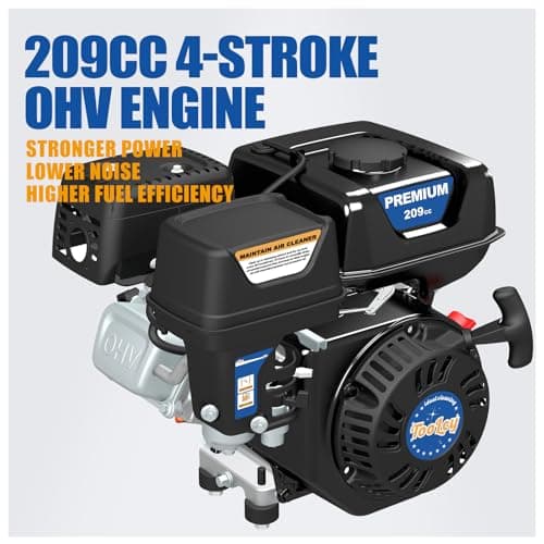 TOOLCY Gas Pressure Washer 3200 PSI & 2.6 GPM, High Performance Engine, Includes Swivel Spray Gun and Wand, 35FT Power Washer Hose, 5 Nozzle Tips, Onboard Soap Tank, for Cars/Driveways/Homes