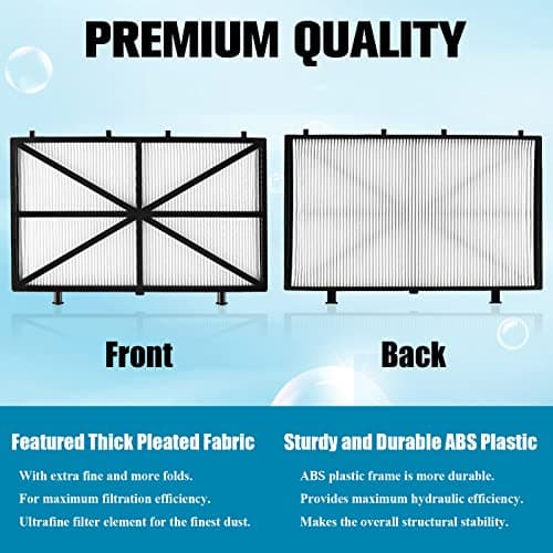 Funmit Ultra Fine Cartridge Filter Replacement for Dolphin Nautilus CC Plus, M200 / M400 / M500 Robotic Pool Cleaner Parts, Replaces Part # 9991432-R4, 4 Pack