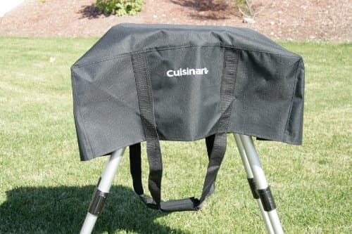 Cuisinart Outdoor Electric Grill with VersaStand, 145 sq. inch Cooking Space & VersaStand Grill Tote Cover