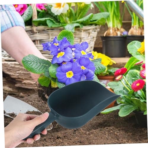 Homoyoyo Gardening Shovel Heavy-Duty Soil Scoop Cultivator Tool Indoor Gardening Supplies Garden Trowel Hand Tool for Planting Transplanting