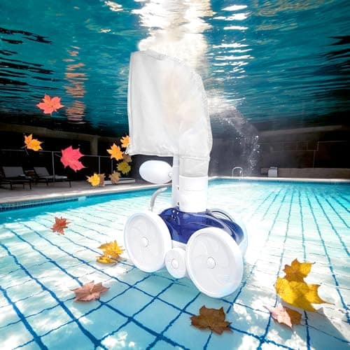 Pool Cleaner Bags, 4 Pack Pool Sweep Bag, Nylon Mesh Pool Vacuum Bag Replacement, All Purpose Bag with Zipper Enclosure, Pool Spa Part Fits Polaris 280, 480, Durable Filter Bag for K13, K16