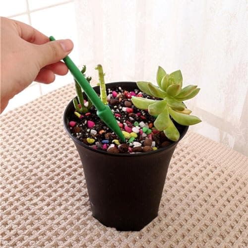 Mini Garden Hand Succulent Transplanting Tools,Widger Plastic Seedlings Dibber Sowing Digging Mini Gardens Hands Tools for Home Garden,Pack of 2 Hands Tools