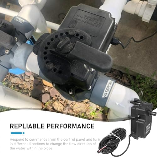 Replace Part for 263045 CVA-24T Valve Actuator 180 Degree Rotation, 24 Volt AC Pool and Spa Actuator Compatible with Compool, for Ortega and for Jandy 3-Port valves