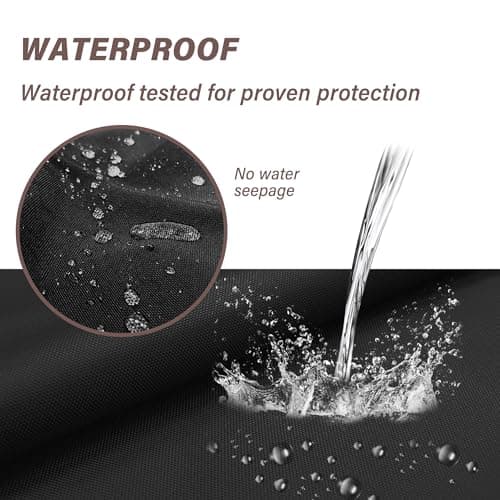 Square Hot Tub Cover 85 x 85 inch, 600D Heavy Duty Oxford Fabric SPA Cover for Hot Tub, Waterproof Outdoor SPA Hard Cover Protector, Waterproof & Anti-UV Jacuzzi Cover, Black