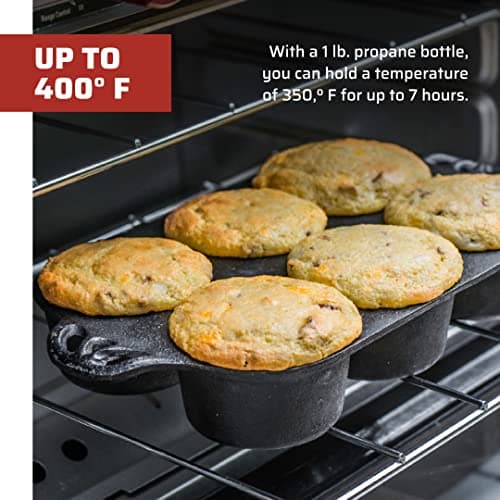 Camp Chef Outdoor Oven - Outdoor Oven for Camping Gear & Outdoor Cooking - Internal Dimensions 11" L x 16" W x 9" H