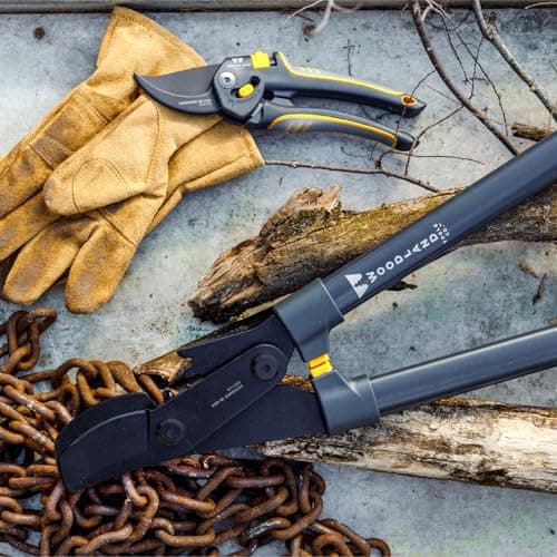 Woodland Tools Co. Super Duty 32" MaxForce Lopper – Gear-Powered Tree Cutter & Branch Trimmer for Effortless Pruning and Superior Gardening Performance