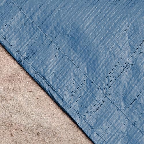 Doheny’s Commercial-Grade Winter Pool Covers for Above Ground Pools | Featuring Doheny’s Exclusive Tear Resistant Weave | The Best Winter Covers for Le$$! (12' x 24' Oval, Economy - 4 Yr.)