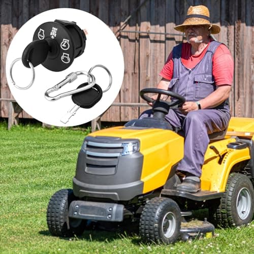 Ignition Switch 4 Position for Craftsman, Husqvarna, AYP, Sears, Poulan Pro Riding Lawn Mower Tractor 193350 532193350