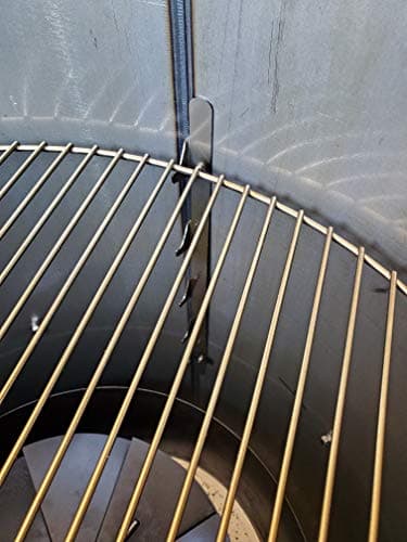 Hunsaker 5 Level Adjustable Grate System for Drum Smokers - Compatible with Most 55 & 85 Gallon Drums & Standard Grates - Expand Cooking Capacity with 5 Levels, Proudly Made in USA