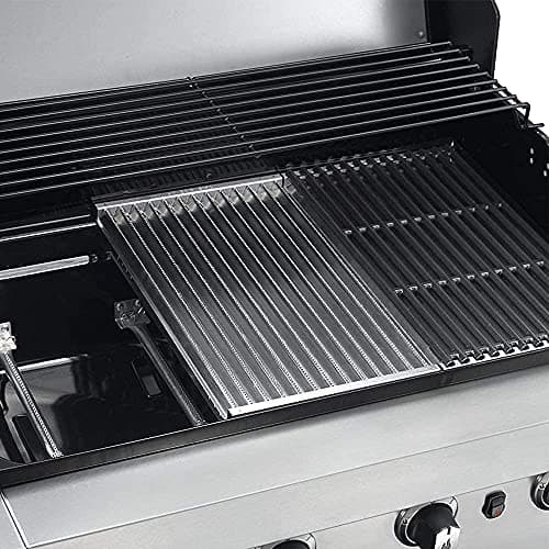 17 in Cooking Grates Replacement for Charbroil Tru Infrared 463242715, 463242716 Grill, G533-0009-W1,Cast Iron Grid Replacement Parts for Nexgrill 720-0882A,BHG 720-0882,Lowes 606682 Gas Grill