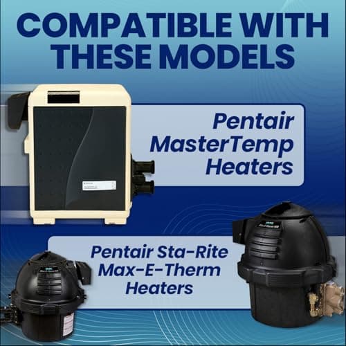 Pentair 42002-0025S Replacement 140F Automatic Gas Shutoff (AGS) Switch | Design for Pool & Spa Heater | Easy Installation Pool Maintenance Kit & Accessories | 18-Month Warranty & USA Support