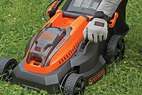 BLACK+DECKER 40V MAX* Cordless Lawn Mower, 16-Inch (CM1640)