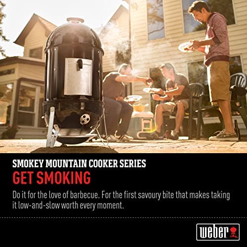 Weber 14-inch Smokey Mountain Cooker, Charcoal Smoker