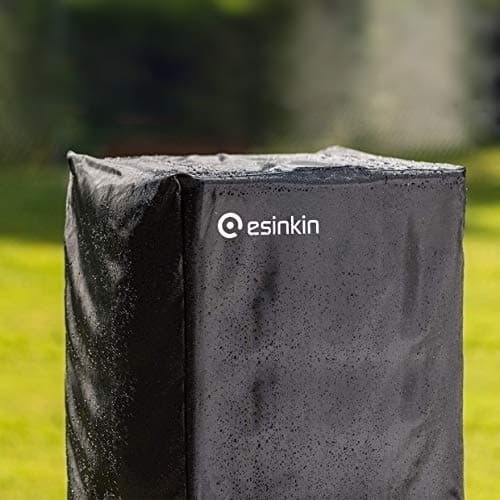 esinkin 30-Inch Electric Smoker Cover for Masterbuilt Electric Smoker, Dust UV Durable Waterproof and Conveninet, Black
