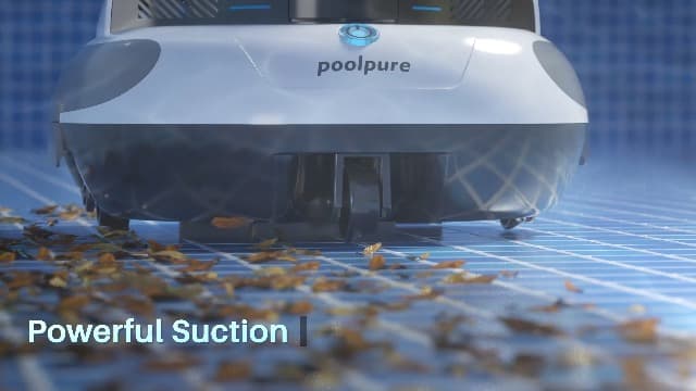 PoolPure Aquaguard SE II 2025 Upgrade Cordless Robotic Pool Cleaner with 120-Min 5000mah Big Battery